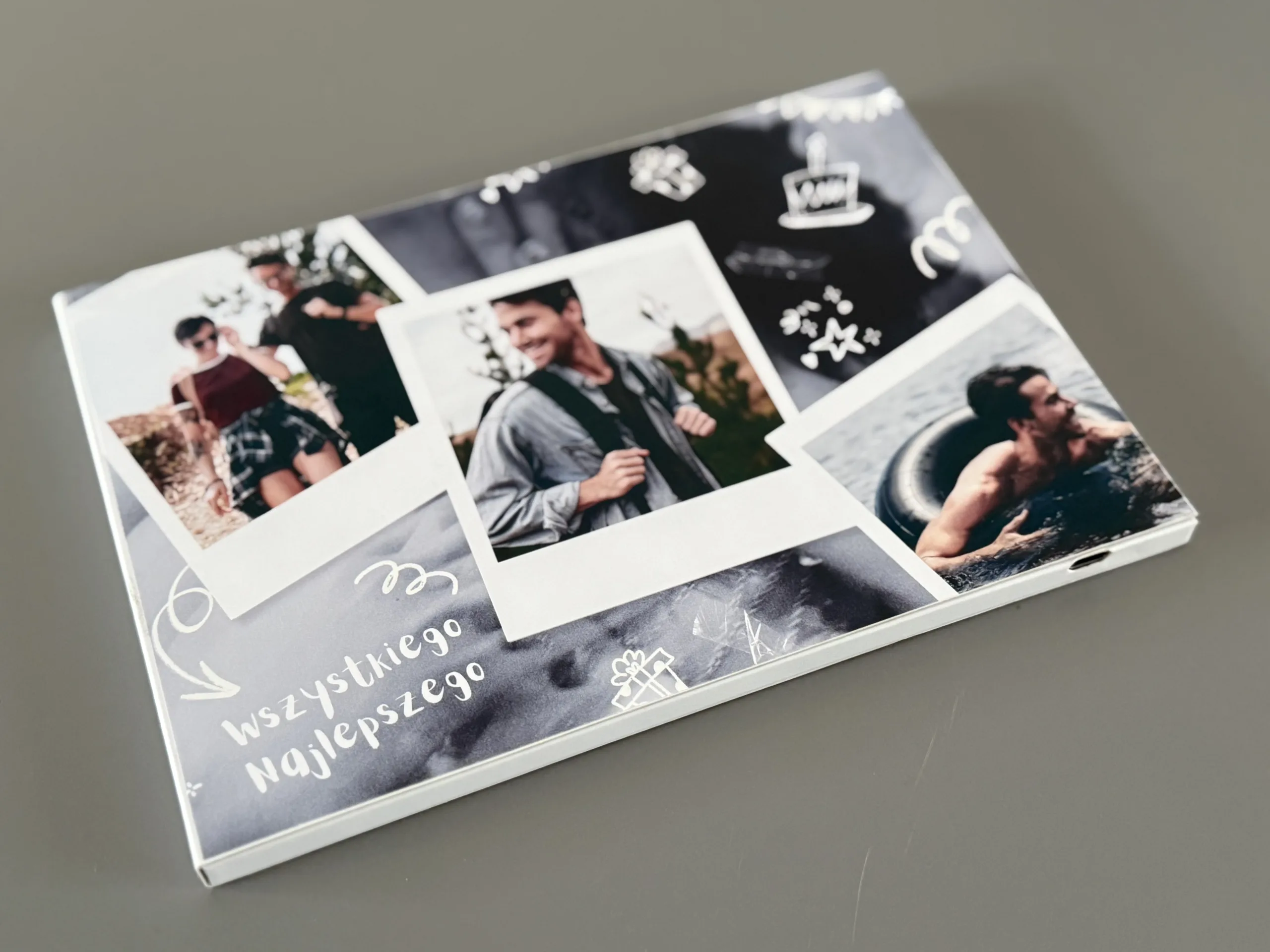 Video album na urodziny dla niego z dużym ekranem 7 cali HD