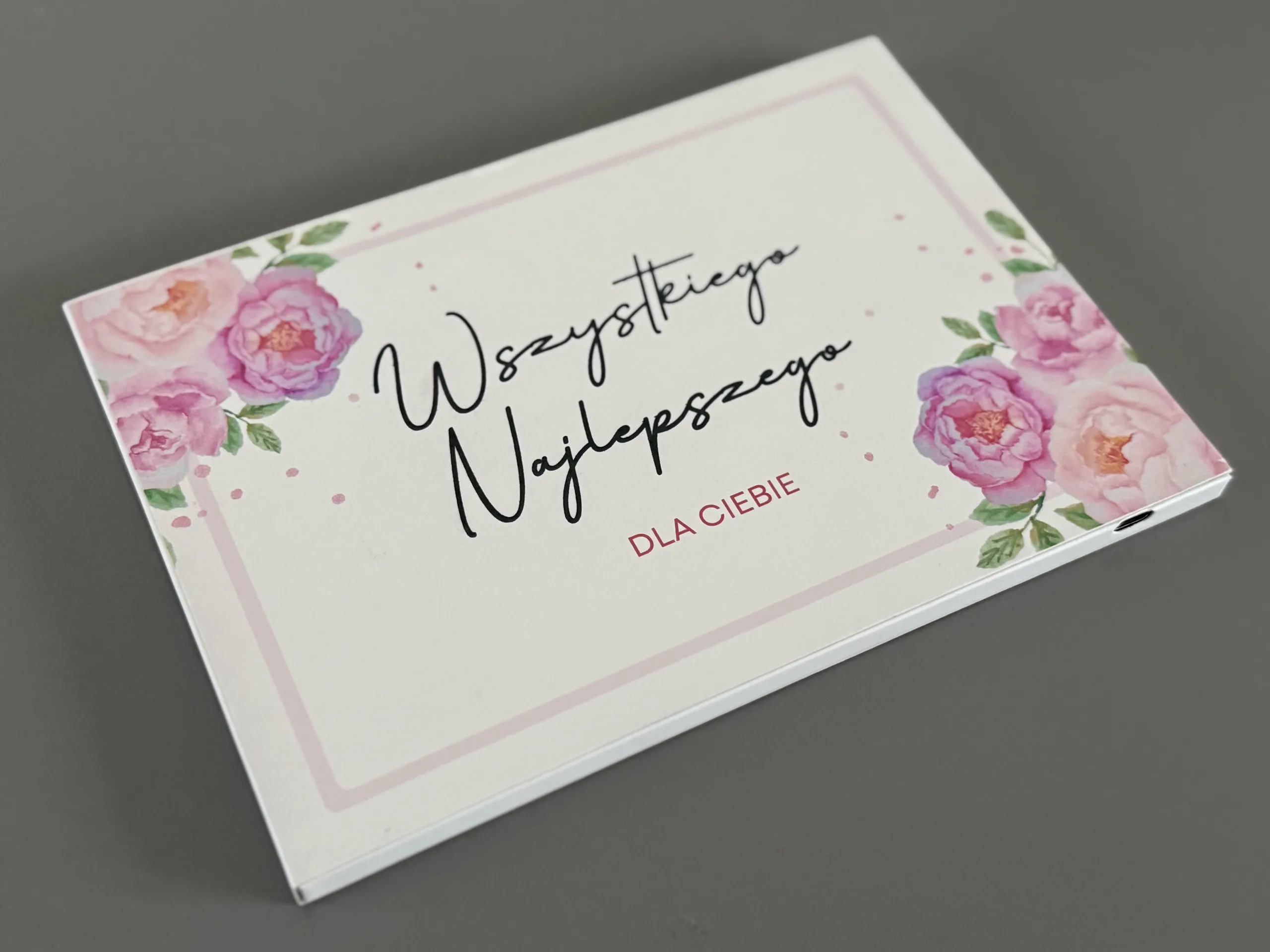 Video album "Wszystkiego najlepszego" na urodziny dla niej ekran 7 cali HD