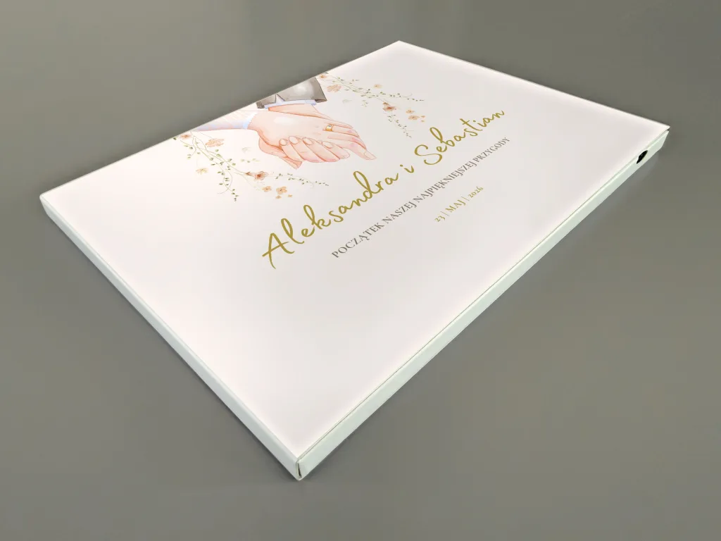 Video album ślubny 7 cali HD